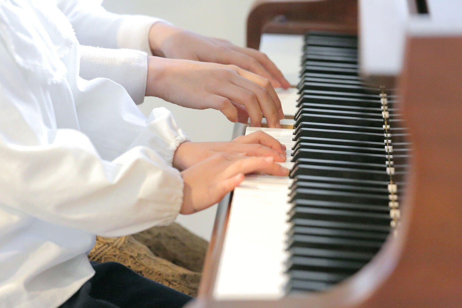 大阪市 淀川区 東三国 ピアノ・リトミック音楽教室 clair（クレール）：こどもピアノレッスンの様子