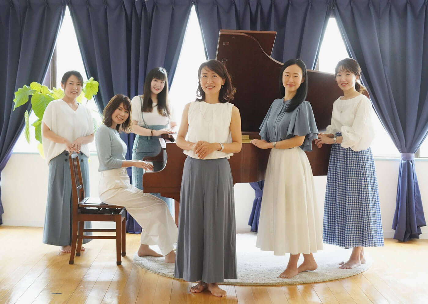 大阪市 淀川区 東三国 ピアノ・リトミック音楽教室 clair（クレール）：女性の講師陣